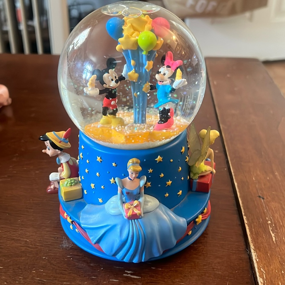 Walt Disney 100th Birthday Snow Globe